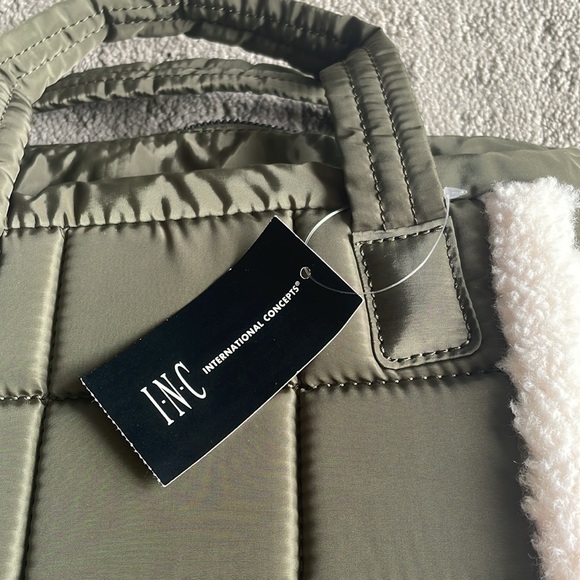 INC International Concepts Sherpa Handbag - Picture 12 of 14